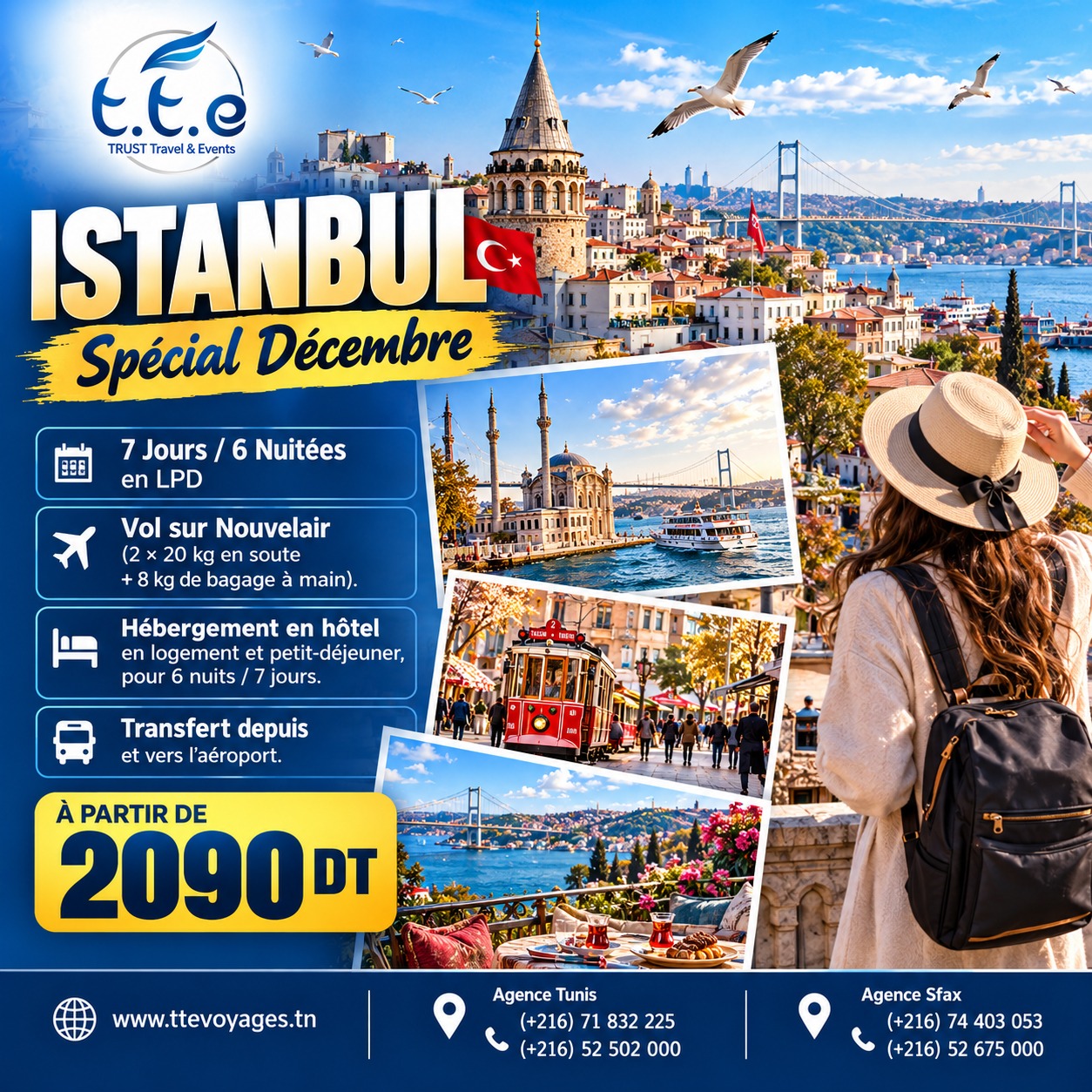 Istanbul Vacance Décembre 2026